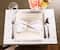DII® Reversible Polka Dot Placemat(Set of 4) Metallic Silver/White